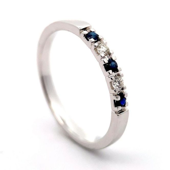 Hovedbilde Safir ring SuperDeal i ...