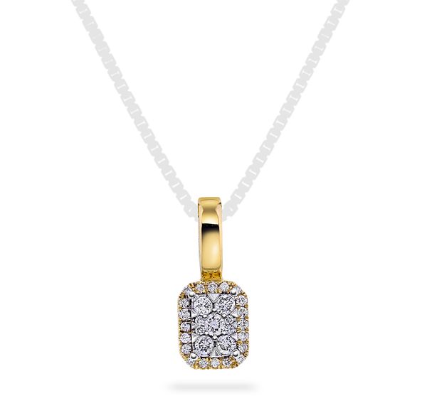 Hovedbilde Gullsmykke med diamanter