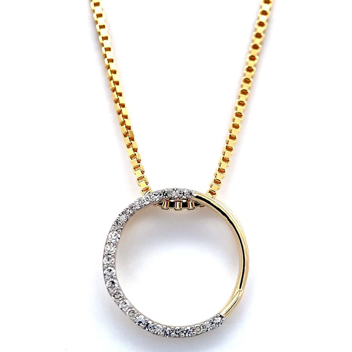 SpesialPris! Diamantsmykke 0.08 carat diamanter