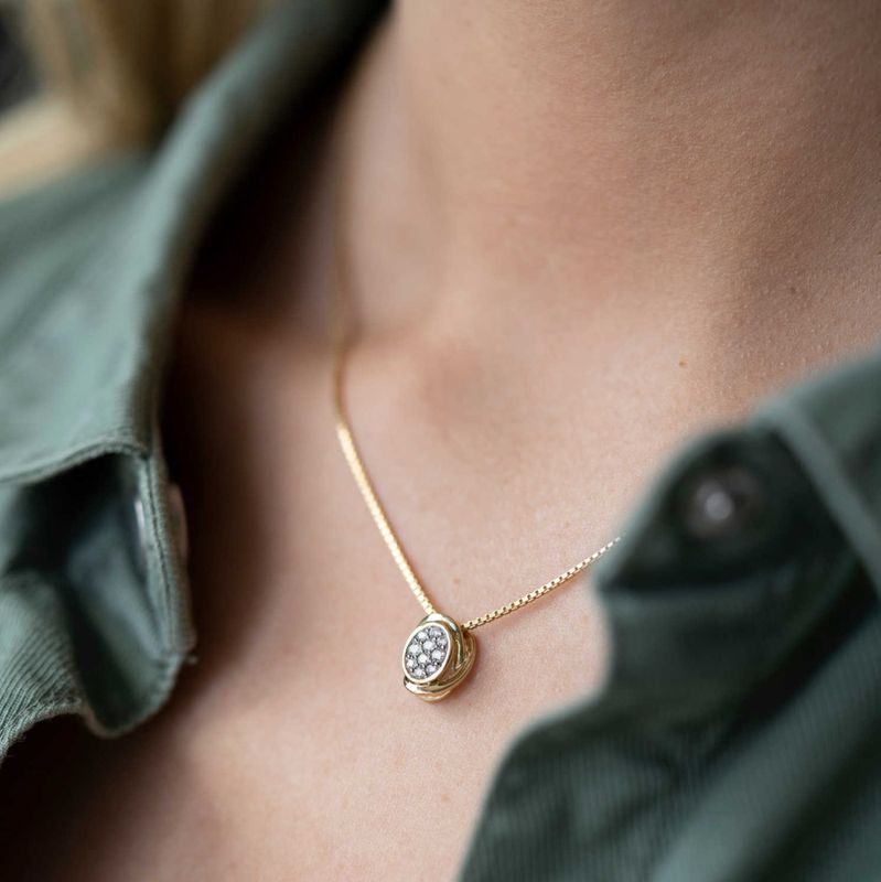 Gullsmykke Pan Jewelry med diamanter