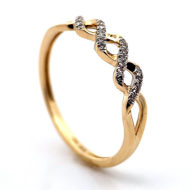 Hovedbilde Superdeal! Diamantring i ...